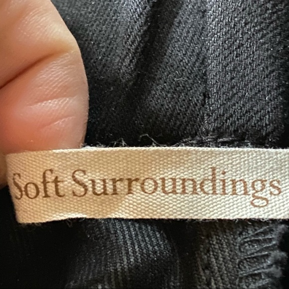 Soft Surroundings Metro Crop Leggings PS 3AW43 - Picture 5 of 8